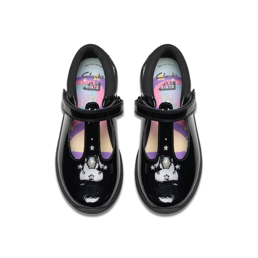 Clarks Relda Gem K. Black Pat