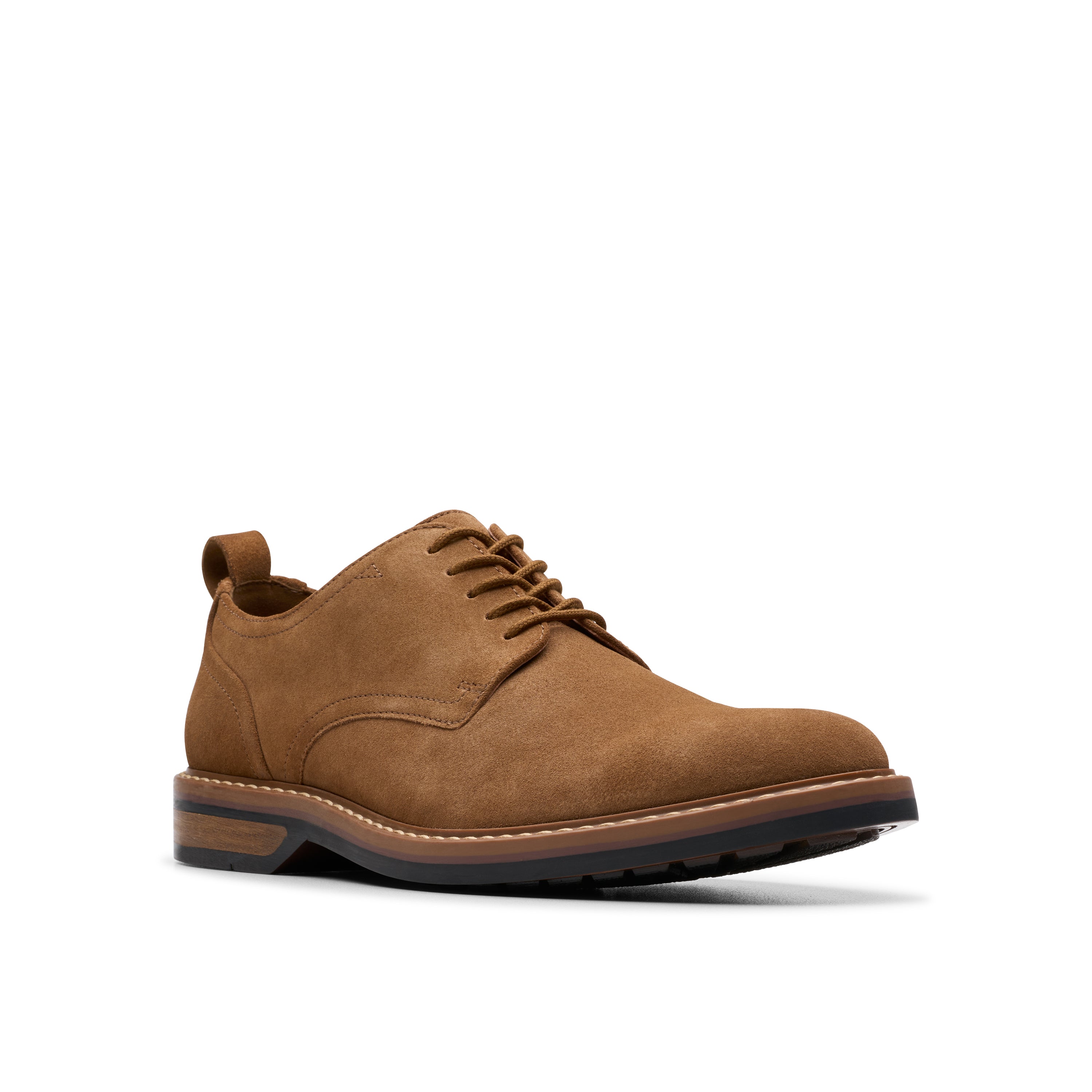 Clarks Aldwin Lace Cola Suede