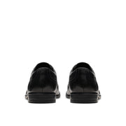 Clarks Brandon Lace Black Leather