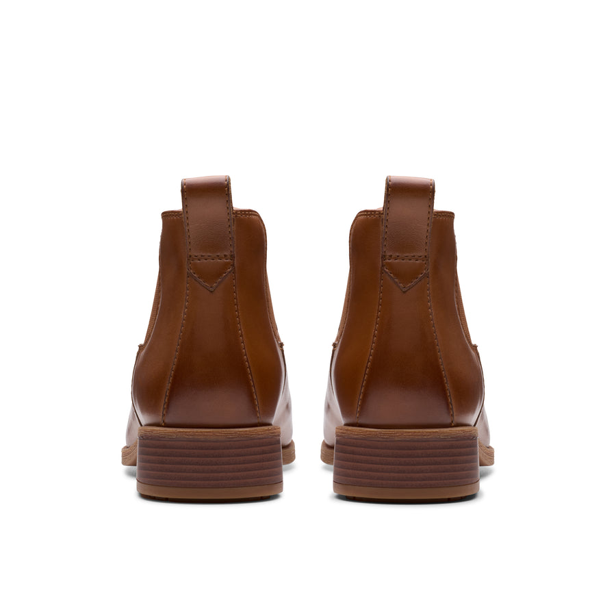 Clarks Havisham Top Tan Leather