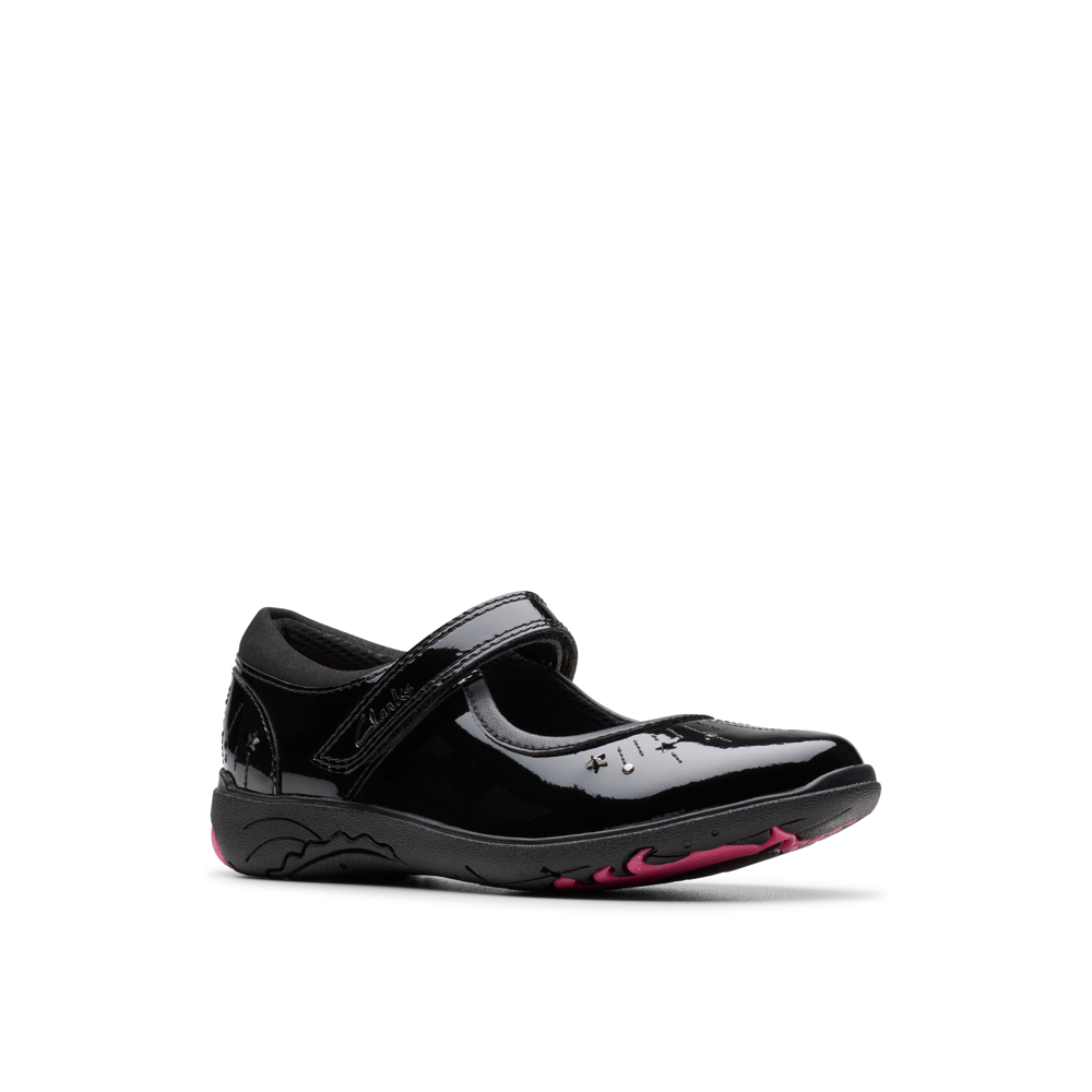 Clarks Relda Wish K Black Patent