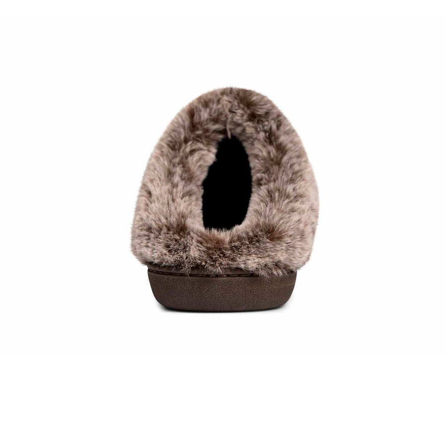 Padders Florrie Taupe Combi Slippers