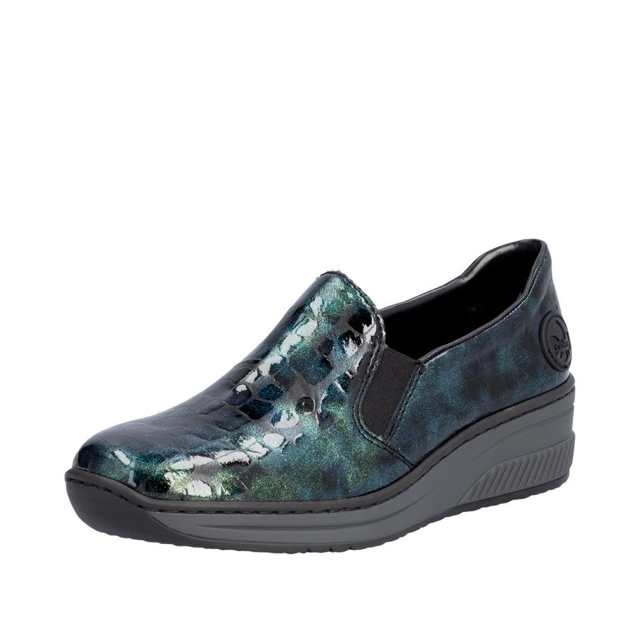 Rieker 48752-92 Blue/Green