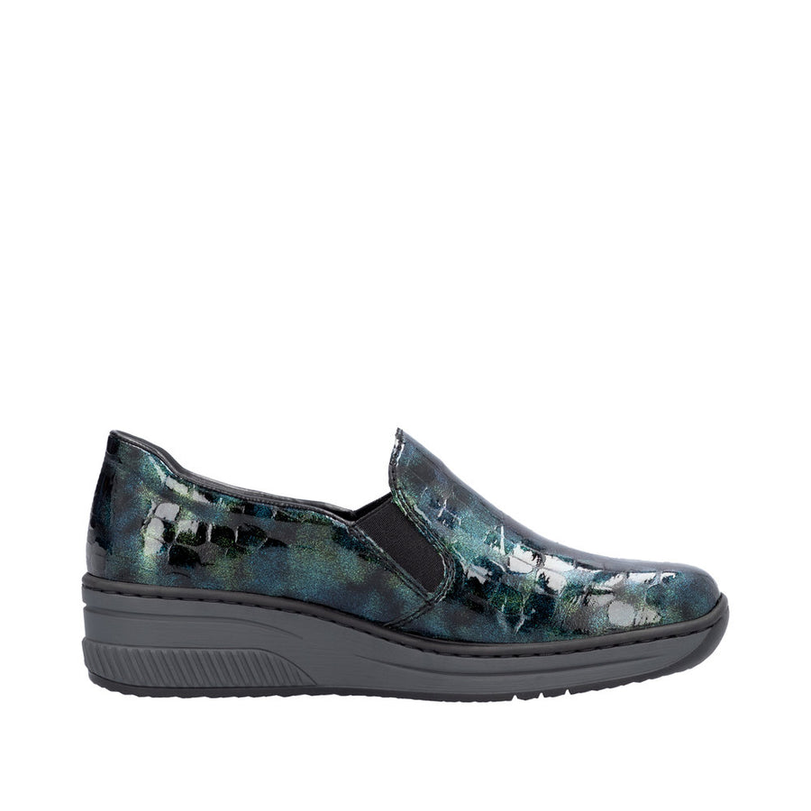 Rieker 48752-92 Blue/Green