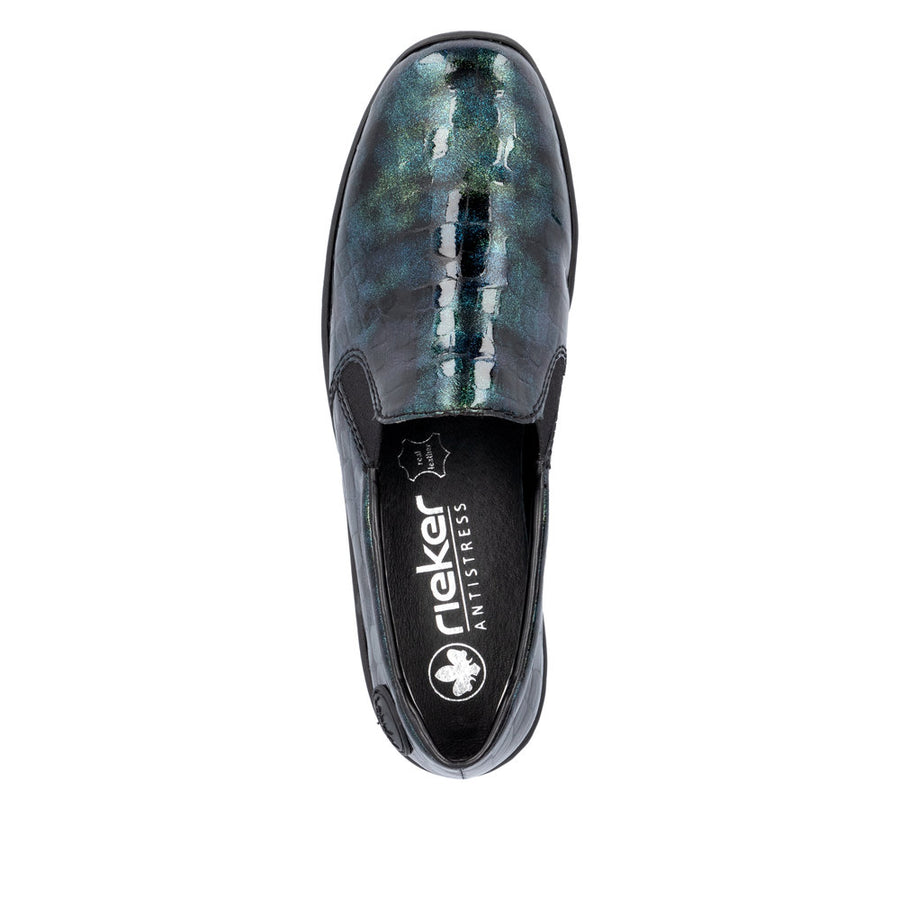 Rieker 48752-92 Blue/Green