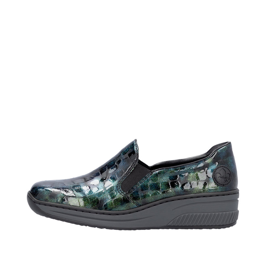 Rieker 48752-92 Blue/Green