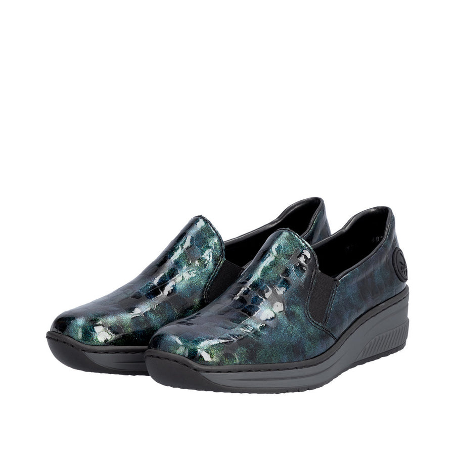 Rieker 48752-92 Blue/Green