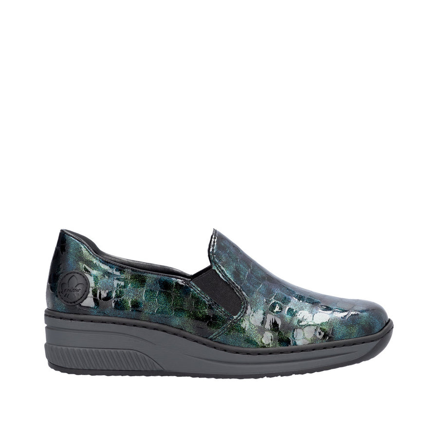 Rieker 48752-92 Blue/Green