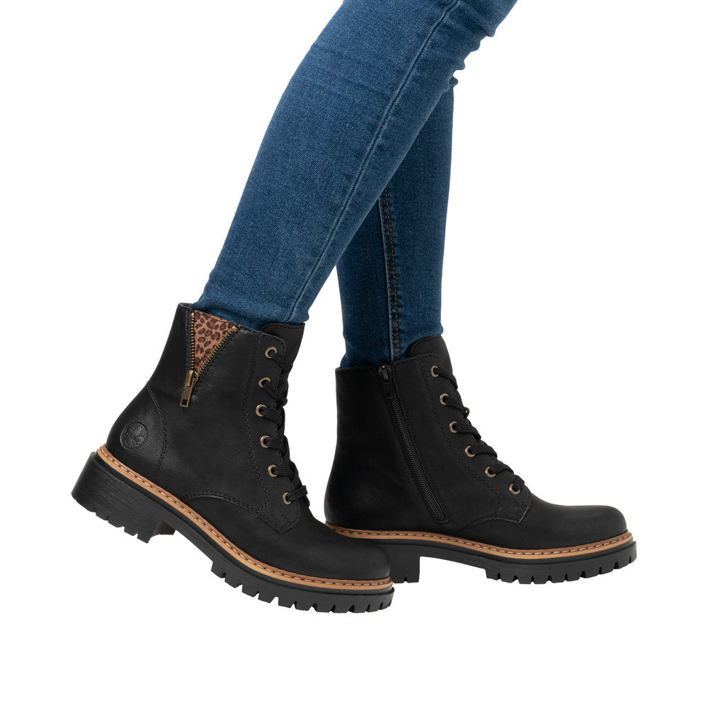 Rieker 72617-00 Black
