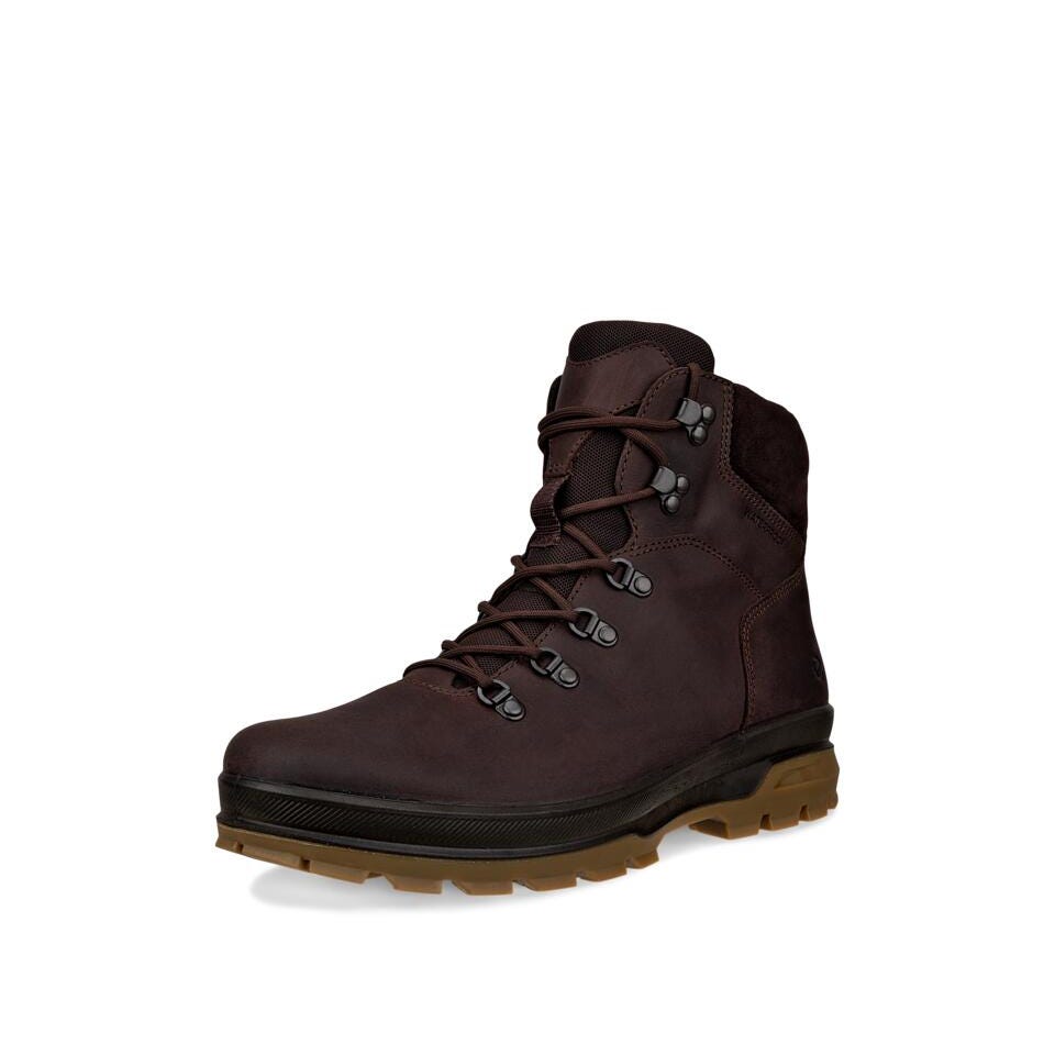 Ecco 838184-02072 Coffee Rugged Track Lace Up WP