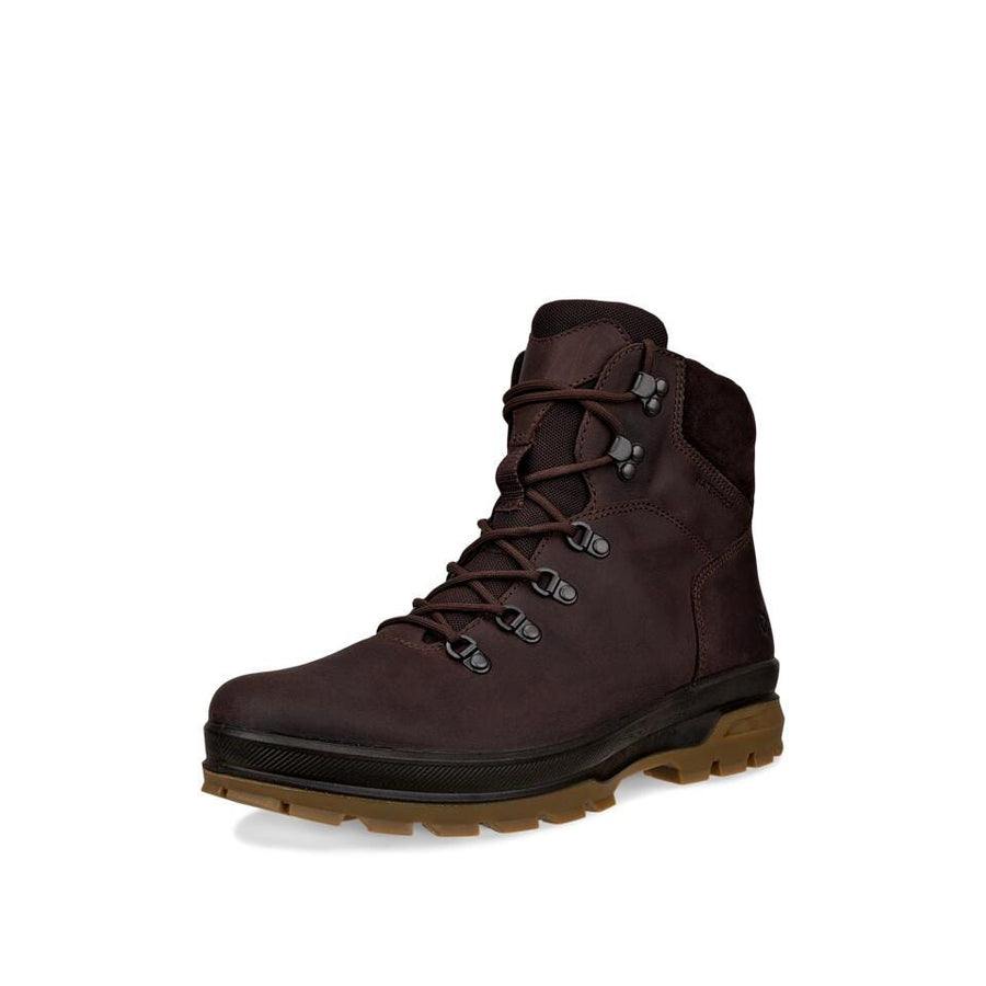 Ecco 838184-02072 Coffee Rugged Track Lace Up WP