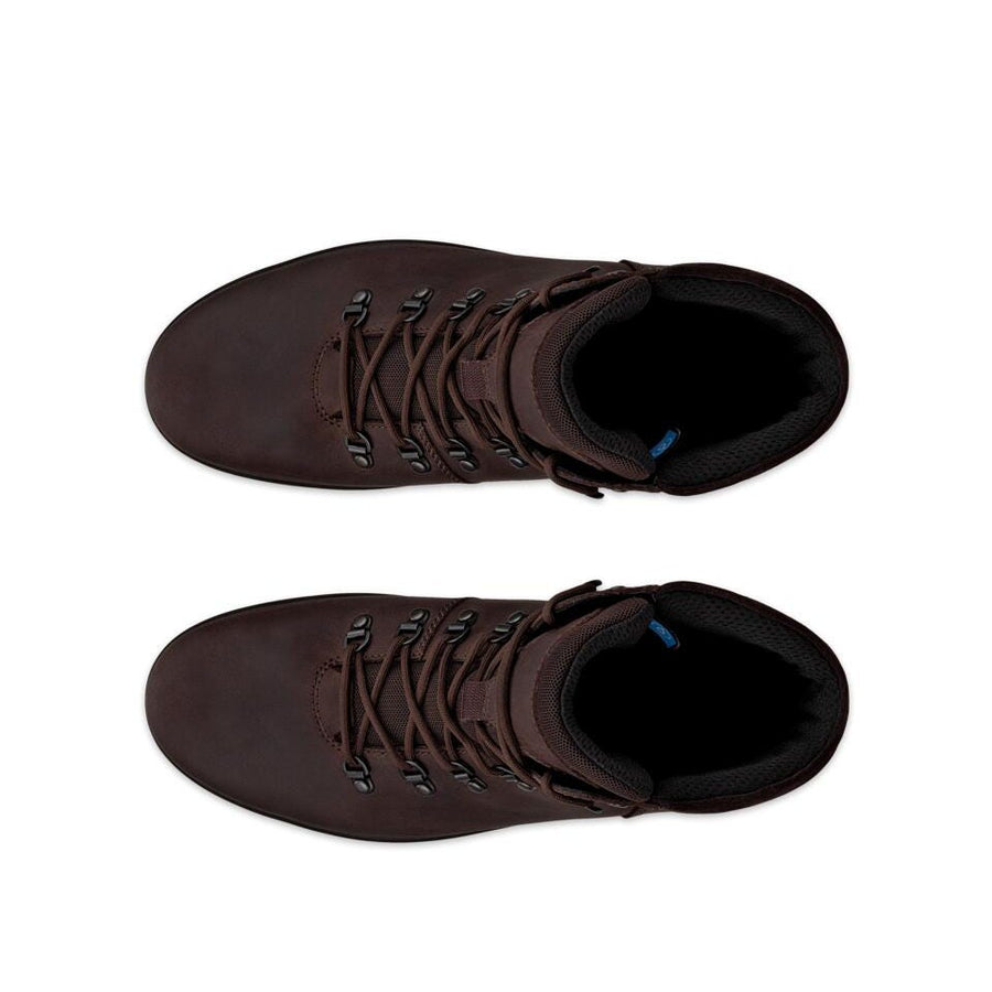 Ecco 838184-02072 Coffee Rugged Track Lace Up WP
