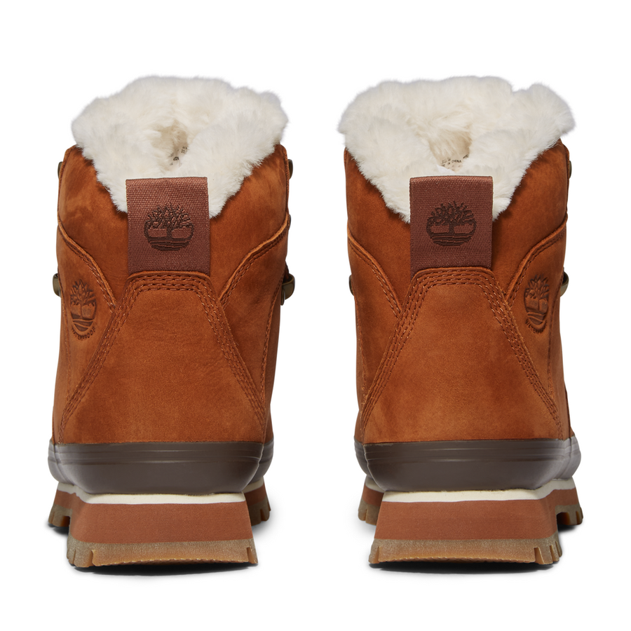Timberland Euro Hiker Mid Warm Lined Waterproof Boot TB1A2KE7F131 Saddle Brown