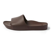 Archies Arch Support Slides Classic Brown