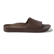 Archies Arch Support Slides Classic Brown