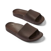 Archies Arch Support Slides Classic Brown