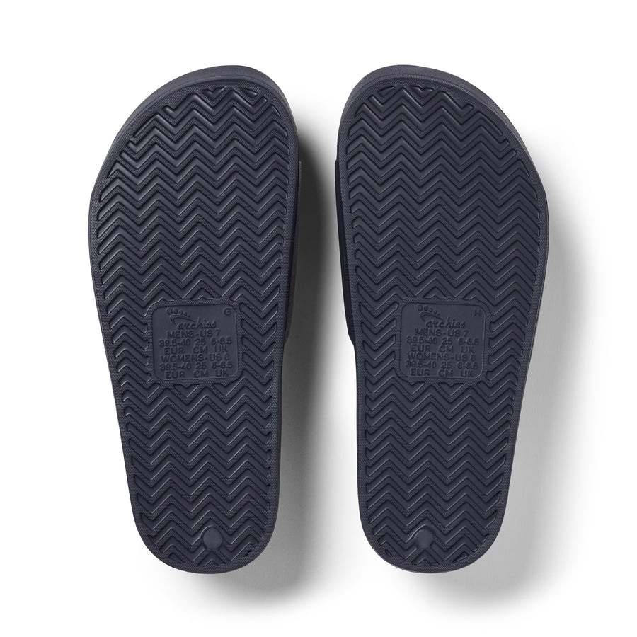 Archies Arch Support Slides Classic Navy