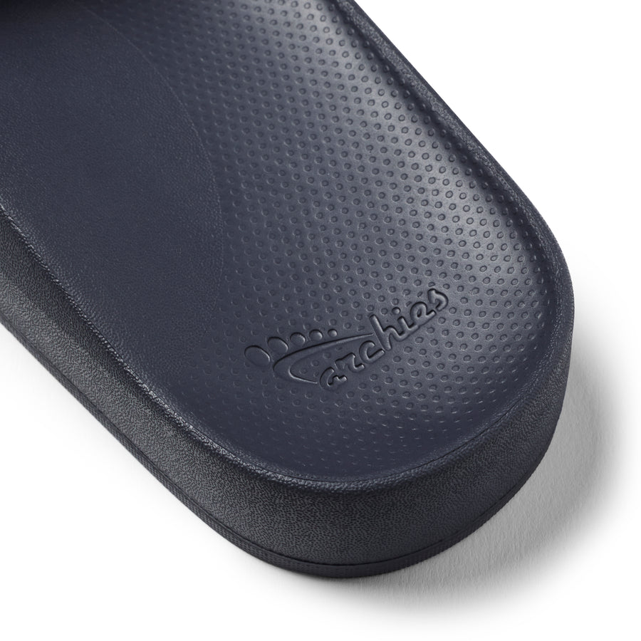 Archies Arch Support Slides Classic Navy