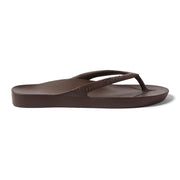 Archies Arch Support Flip Flops Classic Brown