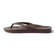 Archies Arch Support Flip Flops Classic Brown