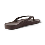Archies Arch Support Flip Flops Classic Brown