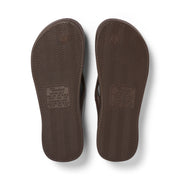 Archies Arch Support Flip Flops Classic Brown