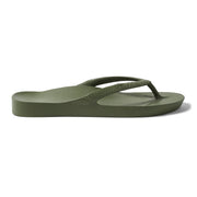 Archies Arch Support Flip Flops Classic Olive