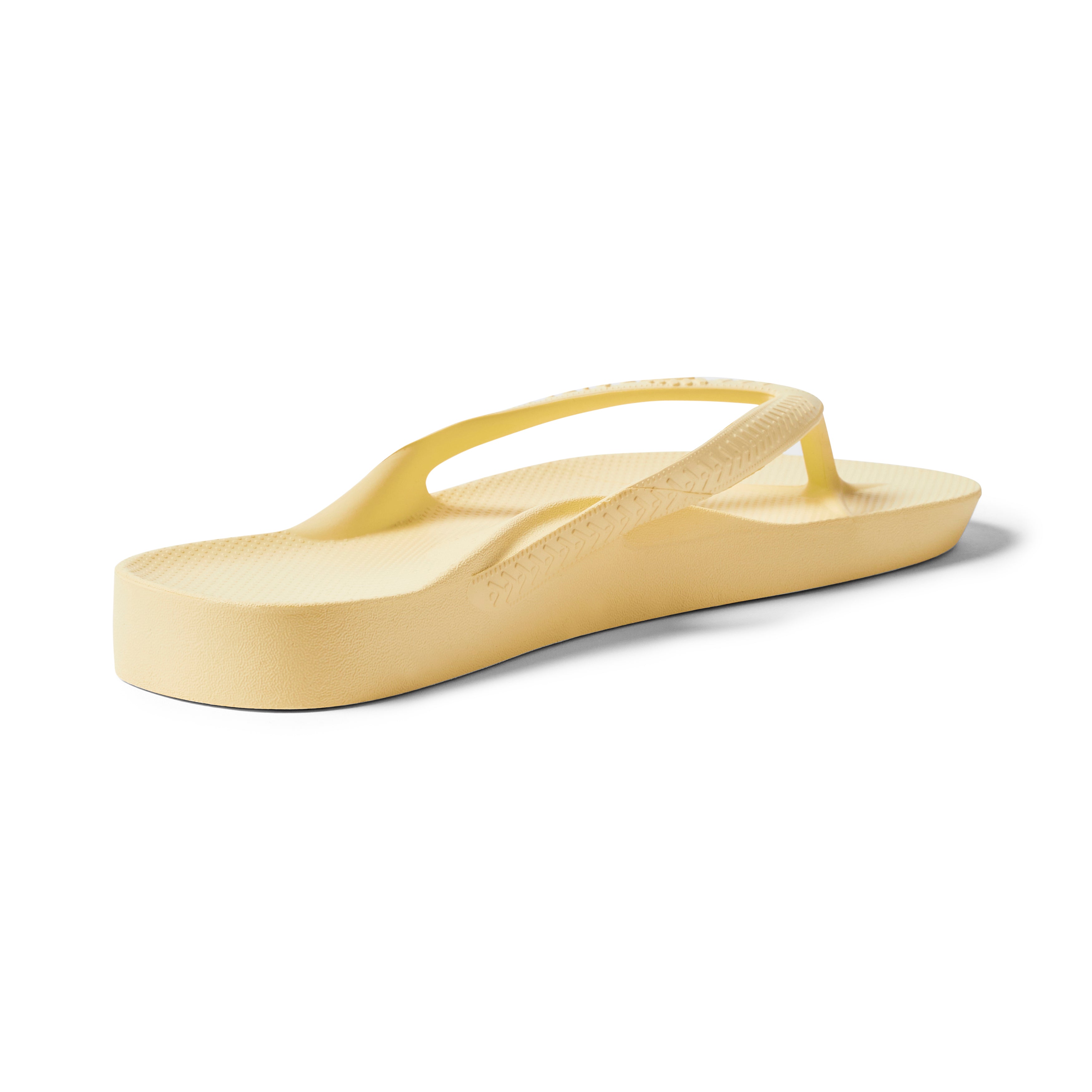 Archies Arch Support Flip Flops Classic Lemon