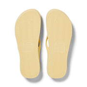 Archies Arch Support Flip Flops Classic Lemon