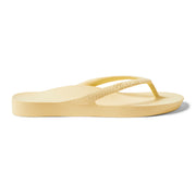 Archies Arch Support Flip Flops Classic Lemon