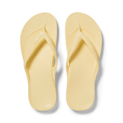 Archies Arch Support Flip Flops Classic Lemon