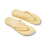 Archies Arch Support Flip Flops Classic Lemon