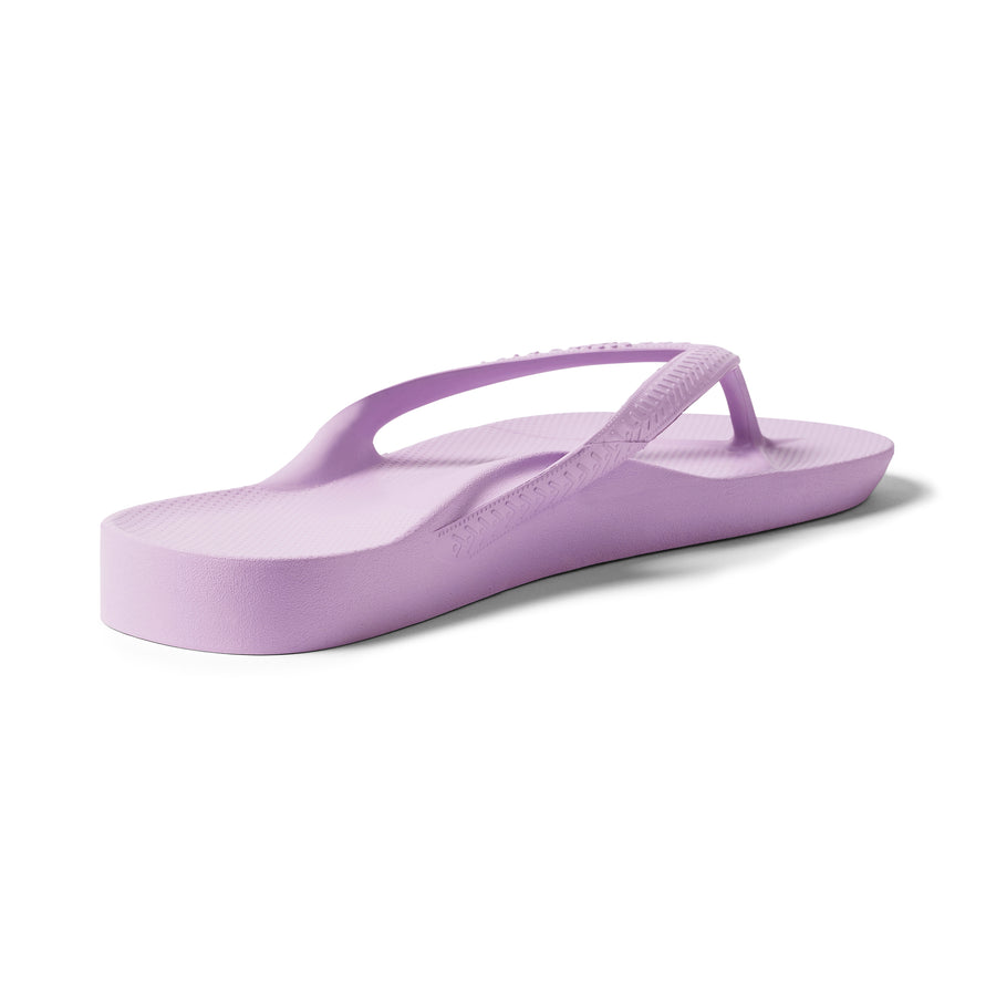 Archies Arch Support Flip Flops Classic Lilac