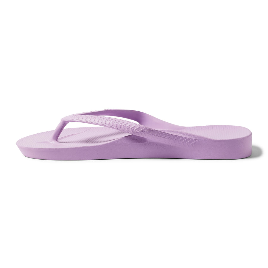 Archies Arch Support Flip Flops Classic Lilac