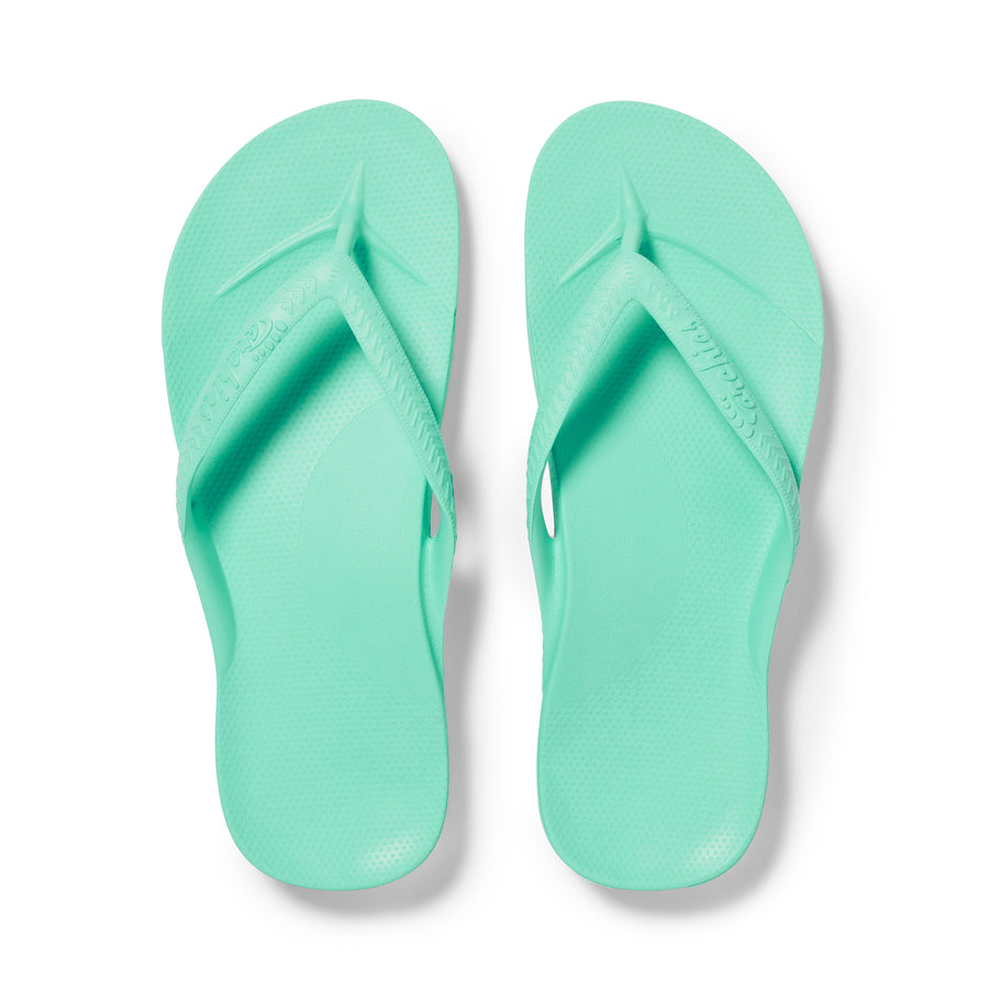 Archies Arch Support Flip Flops Classic Mint
