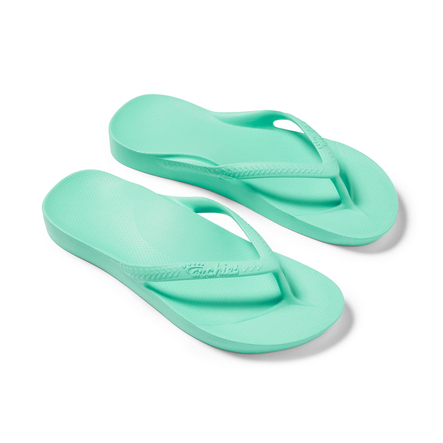 Archies Arch Support Flip Flops Classic Mint