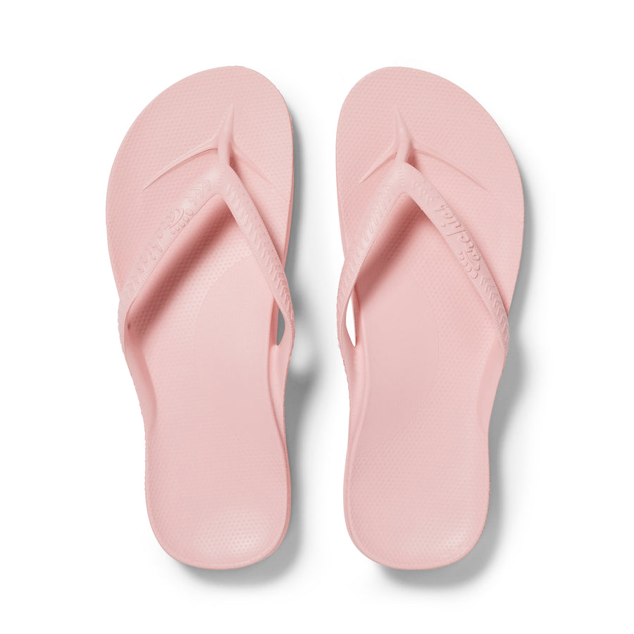Archies Arch Support Flip Flops Classic Pink