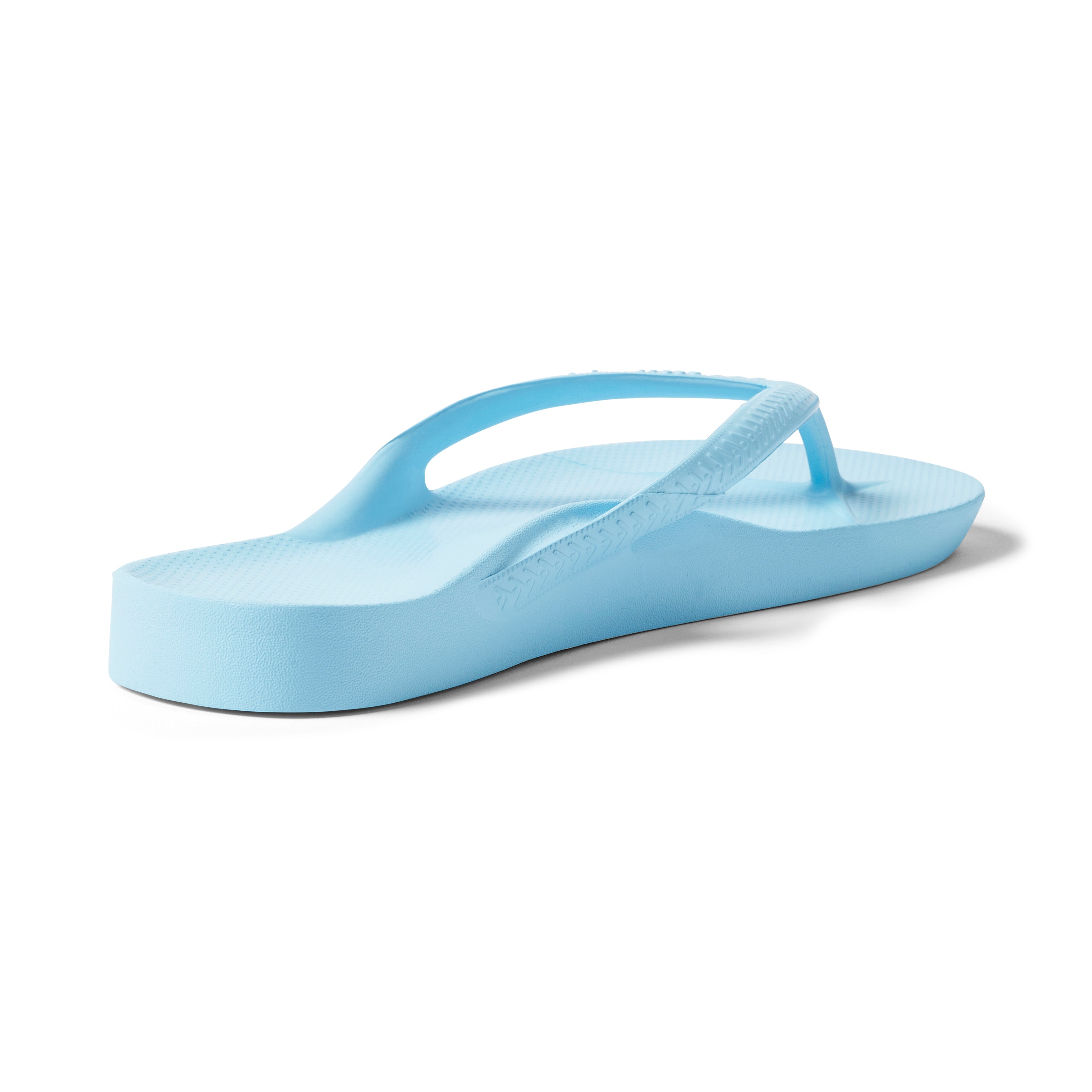 Archies Arch Support Flip Flops Classic Sky Blue