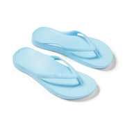 Archies Arch Support Flip Flops Classic Sky Blue