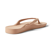 Archies Arch Support Flip Flops Classic Tan