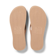 Archies Arch Support Flip Flops Classic Tan