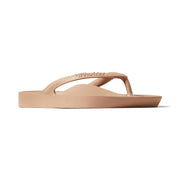 Archies Arch Support Flip Flops Classic Tan