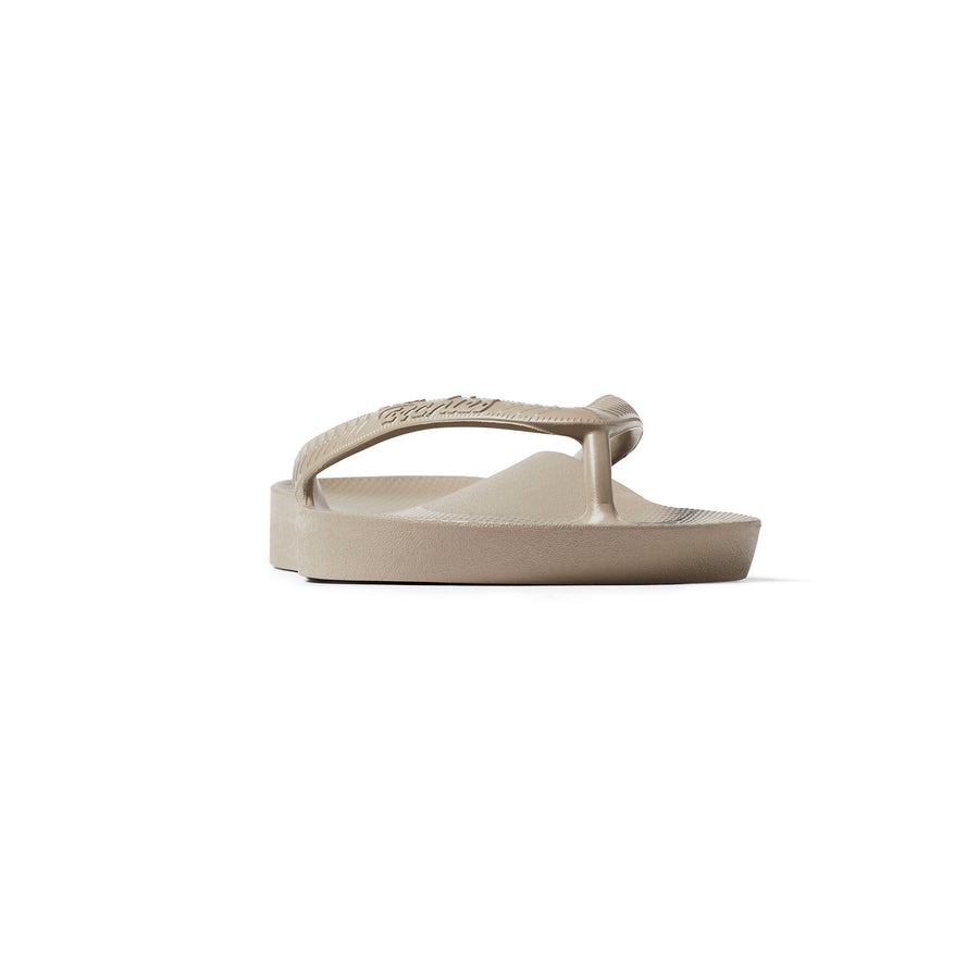Archies Arch Support Flip Flops Classic Taupe
