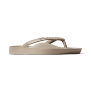 Archies Arch Support Flip Flops Classic Taupe