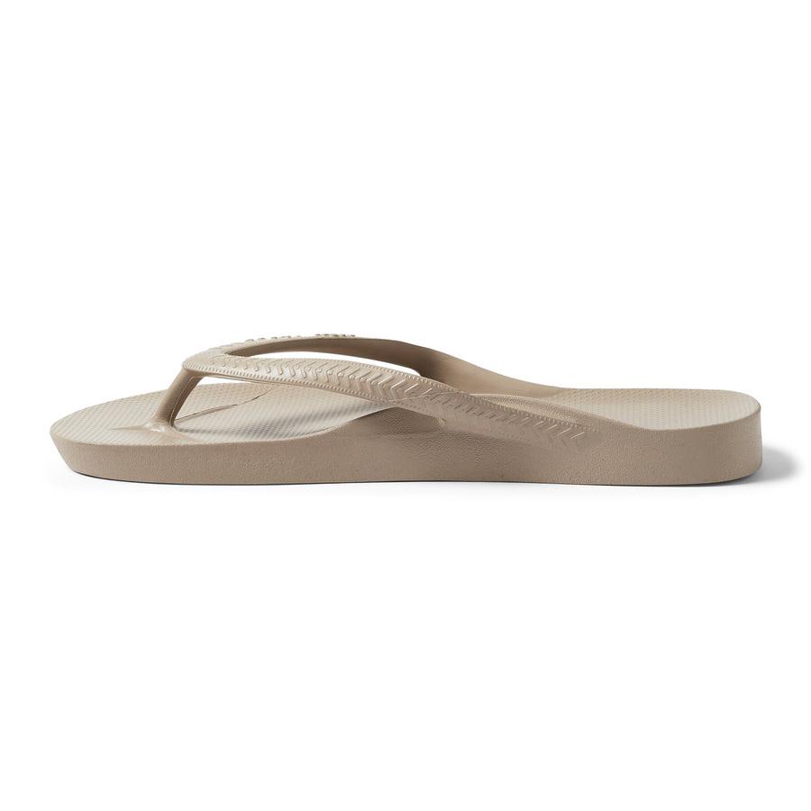Archies Arch Support Flip Flops Classic Taupe