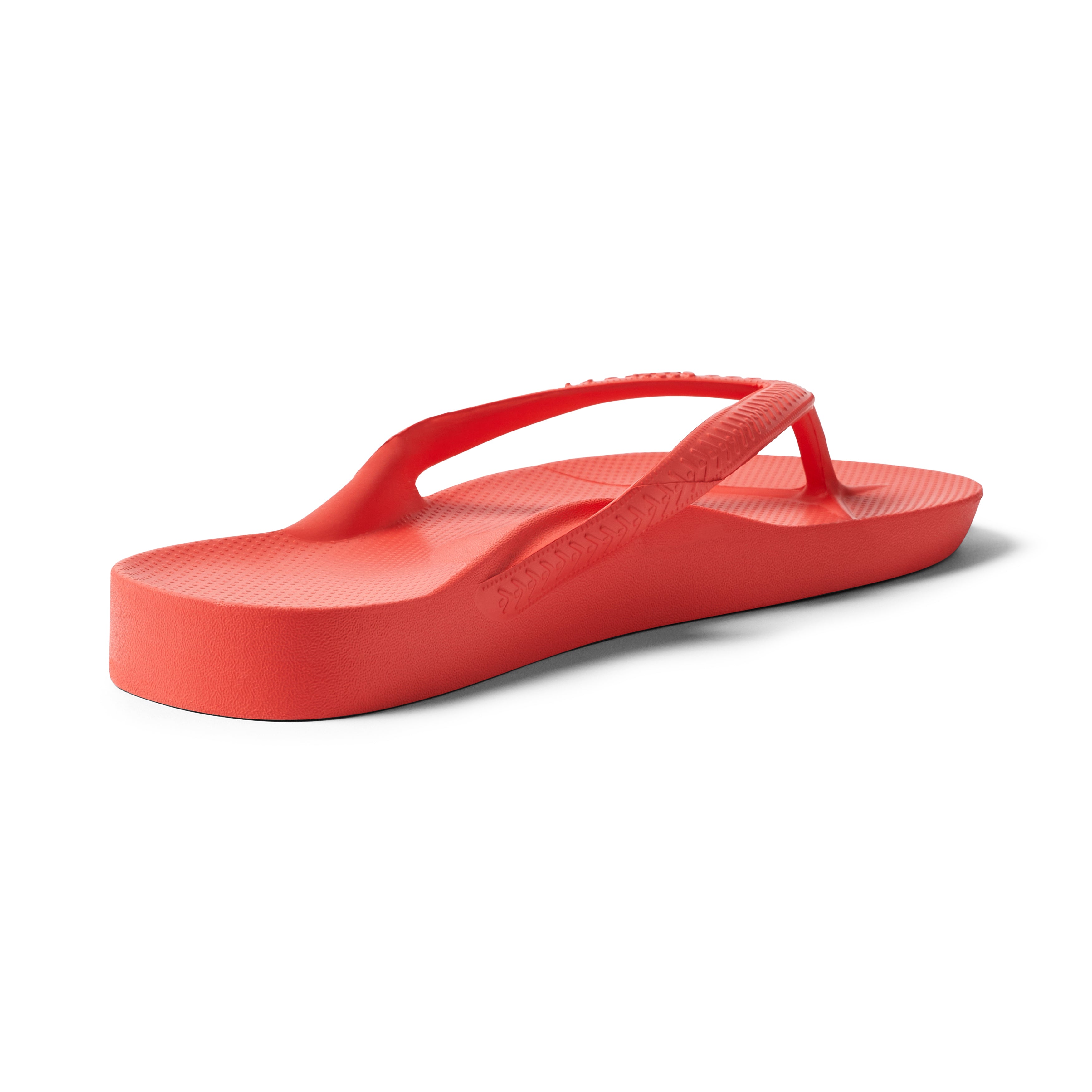 Archies Arch Support Flip Flops Classic Coral