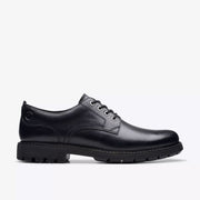 Clarks Batcombe Tie Black Leather