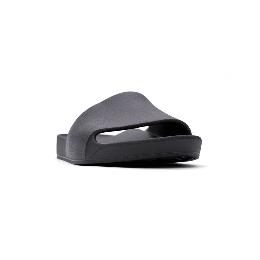 Archies Arch Support Slides Classic Black