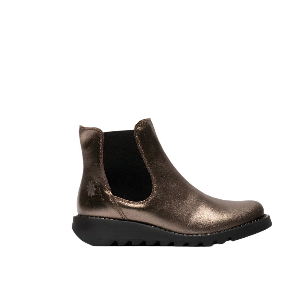 Fly London Salv Dark Gold