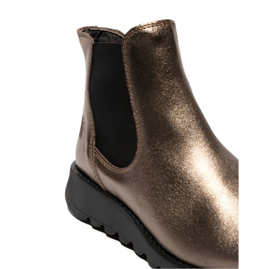 Fly London Salv Dark Gold